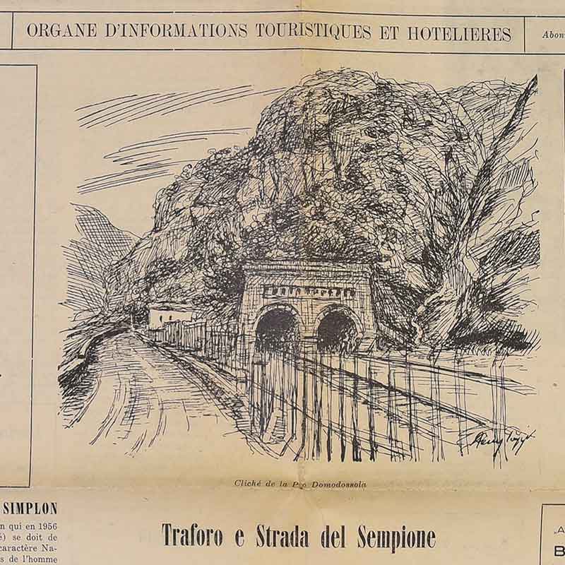 1906 - Il tunnel del Sempione