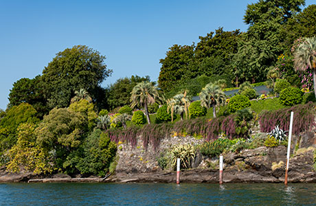 terrazze del giardino dell'Isola Madre